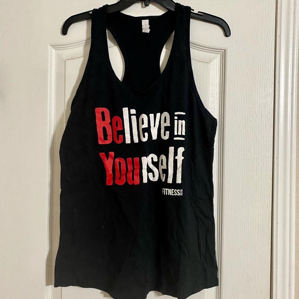 Ladies racerback tank